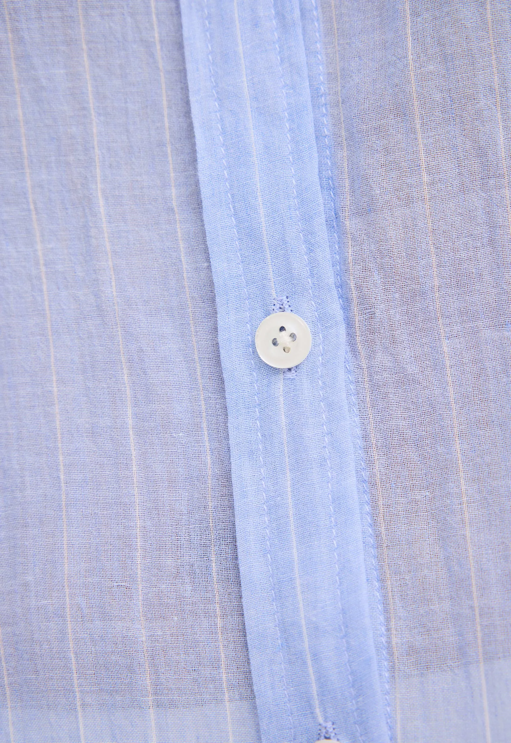 Yeats Shirt - Pinstripe in Chambray